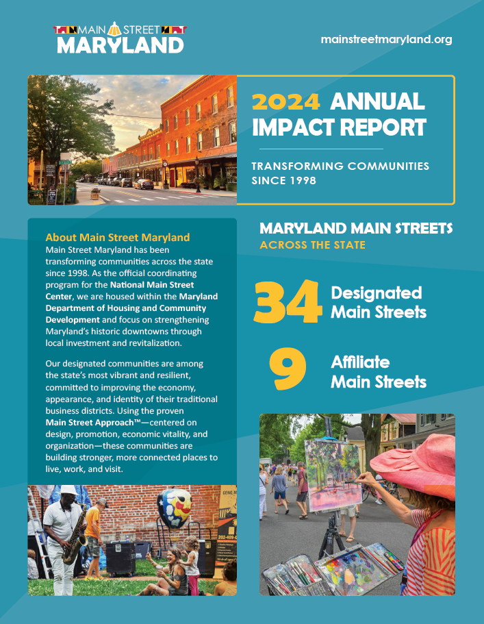 Main Street Maryland Impact Report